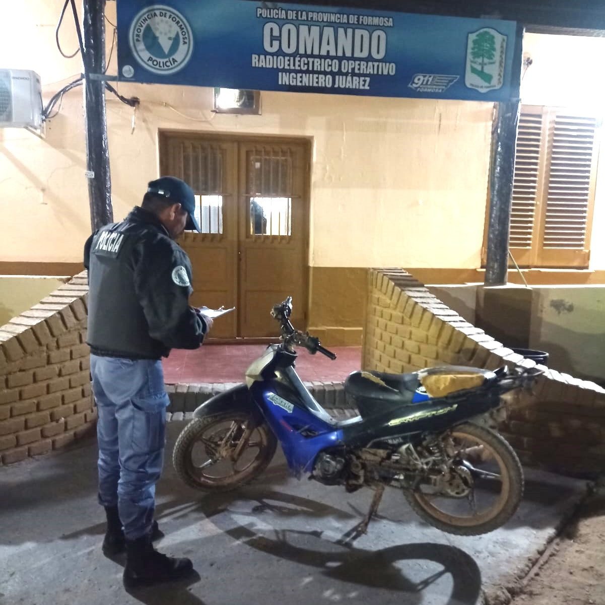 Ingeniero Juárez: secuestros de drogas, motocicletas y un animal vacuno en diversos operativos