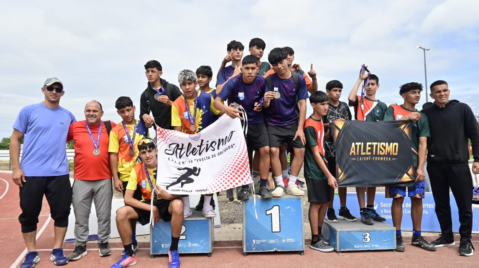 JUEGOS EVITA FORMOSEÑOS: EL ATLETISMO SUB 15 CERRÓ UNA NUEVA JORNADA PROVINCIAL