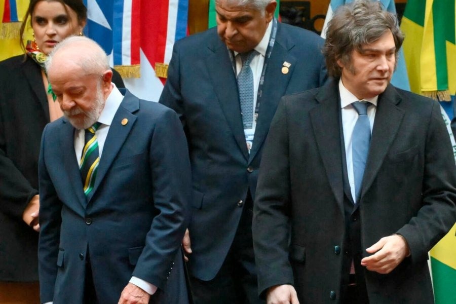 Javier Milei, el único presidente de la región que no felicitó a Lula da Silva
